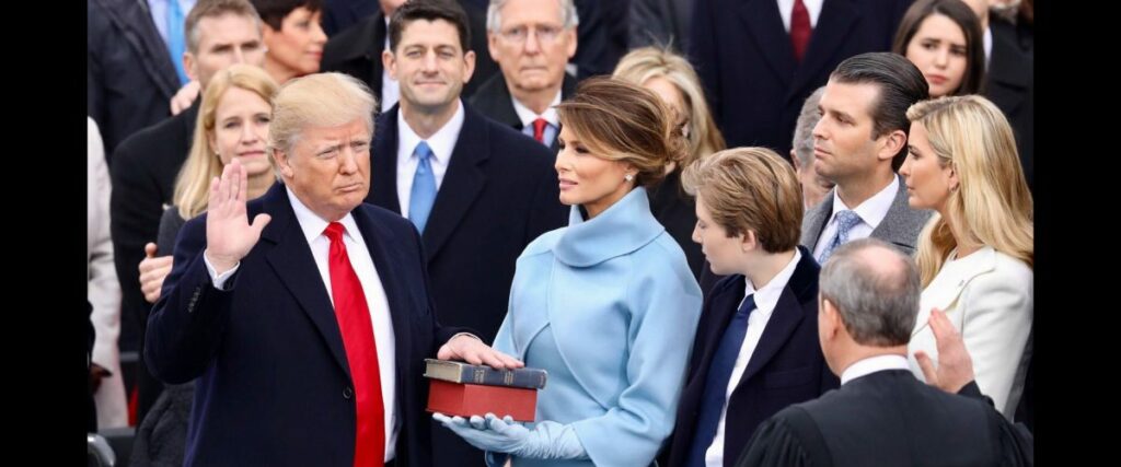 Trump Swearing In Ceremony